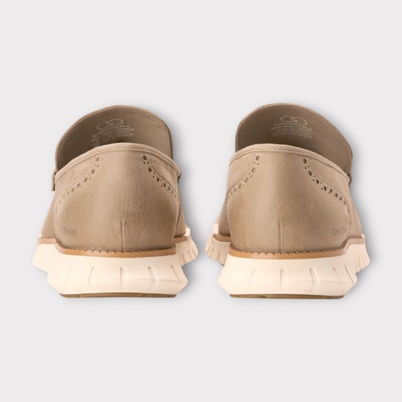 Mens Cole Haan Zerogrand Remastered Penny Loafer, Dark Latte Nubuck. C40538 main image 6